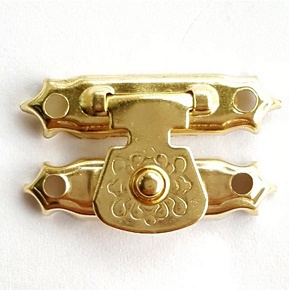Gold Colored latch  single pack